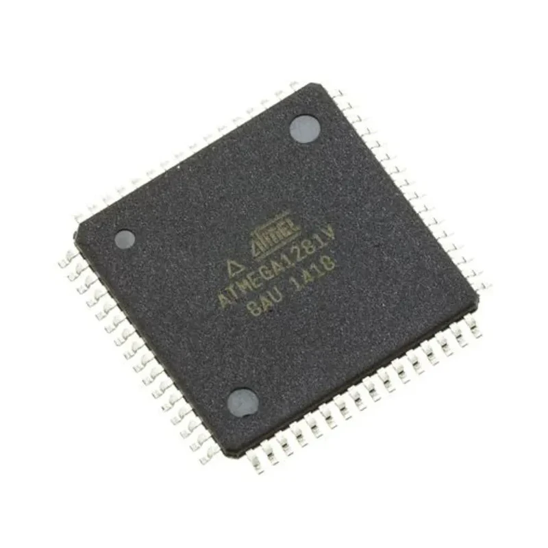 Microchip 8 bit AVR ATmega Microcontroller 8 MHz 128kB FLASH 64-Pin TQFP ATMEGA1281V-8AU