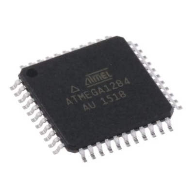 Microchip 8 bit AVR Atmega Microcontroller 128kB FLASH 20 MHz 44-Pin TQFP ATMEGA1284-AU
