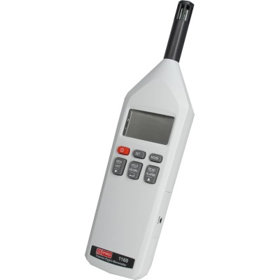 RS PRO Digital Hygrometer with USB Interface, ±0.4 °C Temperature Accuracy, ±3 %RH Humidity Accuracy, 100°C Max 127-8296