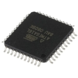 Microchip 8-Bit AVR ATmega Microcontroller, 8 MHz, 16kB FLASH, 44-Pin TQFP ATMEGA16L-8AU