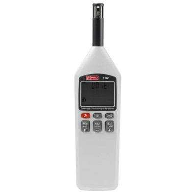 RS PRO Digital Hygrometer with USB Interface, Temperature Accuracy ±0.4 °C, Humidity Accuracy ±3 %RH, Max Temp 100 127-8297