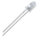 Lite-On 2.4 V Red LED 5 mm Through Hole LTL2P3KRK