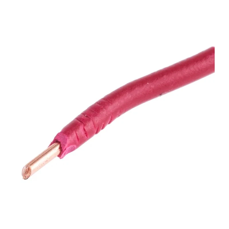 RS PRO 6491X Series Red 1.5 mm² Solid Copper Conductor Hook Up Wire 450/750 V 100 m PVC Jacket 139-076