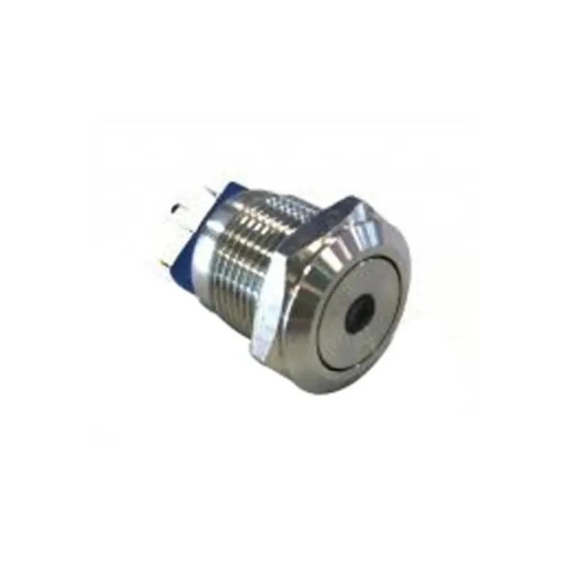 Bulgin Illuminated Push Button Switch SPST Momentary Panel Mount 12 mm Cutout Green LED IP67 36 V dc MAV0120