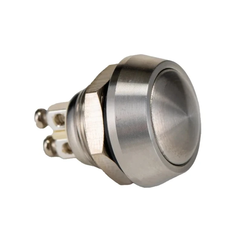 Bulgin Momentary Push Button Switch Panel Mount 12 mm Cutout SPST 2A 36V IP67 MMP0120