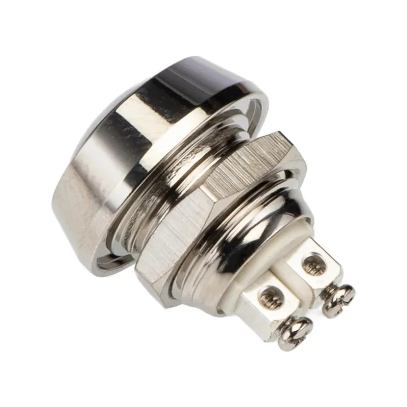 Bulgin Push Button Switch Panel Mount Momentary SPST 12 mm Cutout IP67 36 V DC/AC 2A MMP0120