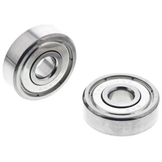 NMB Double Row Deep Groove Ball Bearing 5 mm ID, 16 mm OD, Shielded, Martensitic Stainless Steel DDR-1650HHMTRA1P24LY121
