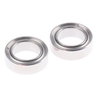 NMB Double Row Deep Groove Ball Bearing Shielded, 5 mm ID, 8 mm OD, 2.5 mm Width, Stainless Steel DDL-850ZZMTHA1P13LY121
