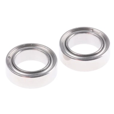 NMB Double Row Deep Groove Ball Bearing Shielded, 5 mm ID, 8 mm OD, 2.5 mm Width, Stainless Steel DDL-850ZZMTHA1P13LY121
