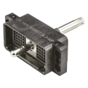 ITT Cannon DL 2.54 mm Pitch CanNon-ZIF Plug Body, Straight Male, 60 Way DL3-60P