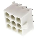 TE Connectivity Universal MATE-N-LOK Series Straight Through Hole PCB Header 9 Contacts 6.35 mm Pitch 3 Row 350712-1