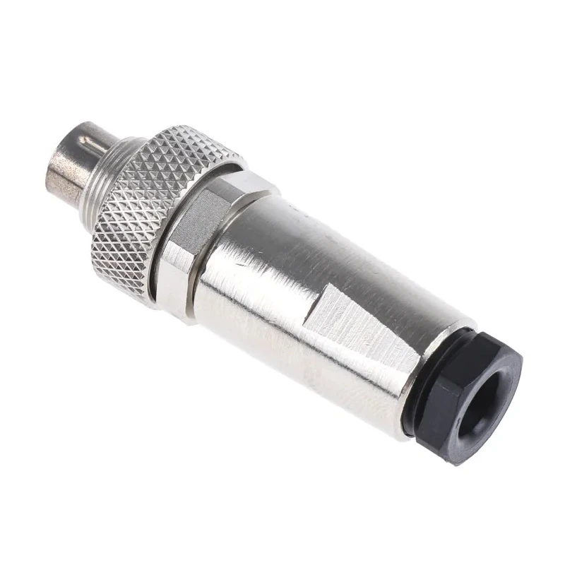 binder Industrial Circular Connector 3 Contacts, Cable Mount, M9 Plug Male, IP67, Metal Housing, 125V, 4A, 712 99.0405.10.03