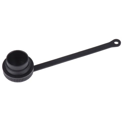 binder 723 Male/Female Dust Cap IP54 IP67 Rated Black Chromium Nickel Plated Polyamide 66 Copper 08-1080-000-000