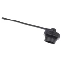 binder 723 Male/Female Dust Cap IP54 IP67 Rated Black Chromium Nickel Plated Polyamide 66 Copper 08-1080-000-000