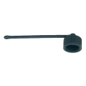 binder 423/425/723 Male/Female Dust Cap, Shell Size M16, IP67 Rated, Black Chromium and Nickel Plated Finish IP67