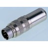 binder Circular Connector Miniature 4 Contacts Cable Socket Male IP67 250V 6A 423 Series 99.5109.15.04