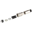 binder Circular Connector, 8 Contacts, Cable Mount, Miniature 18.5 mm Shell Size, Socket Male, IP67, 5A, 60V 99.5171.15.08