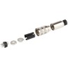 binder Circular Connector, 8 Contacts, Cable Mount, Miniature 18.5 mm Shell Size, Socket Male, IP67, 5A, 60V 99.5171.15.08