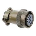 Souriau Sunbank by Eaton MIL Spec Circular Connector 12 Way Copper Alloy Straight Cable Connector Male Female 85106EC1412S50