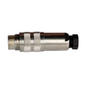 binder Circular Connector, 6 Contacts, Cable Mount, Male Socket, IP67, 250V, 5A, Miniature Shell Size 18.5 mm 99.5121.15.06