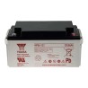 Yuasa 12 V Sealed Lead Acid Battery, M6 Insert Terminal, 65 Ah Capacity, VRLA AGM Construction NP65-12I