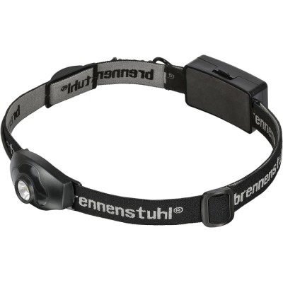 brennenstuhl LED Head Torch 100 lm Flood Beam 100m Range Black 1678760