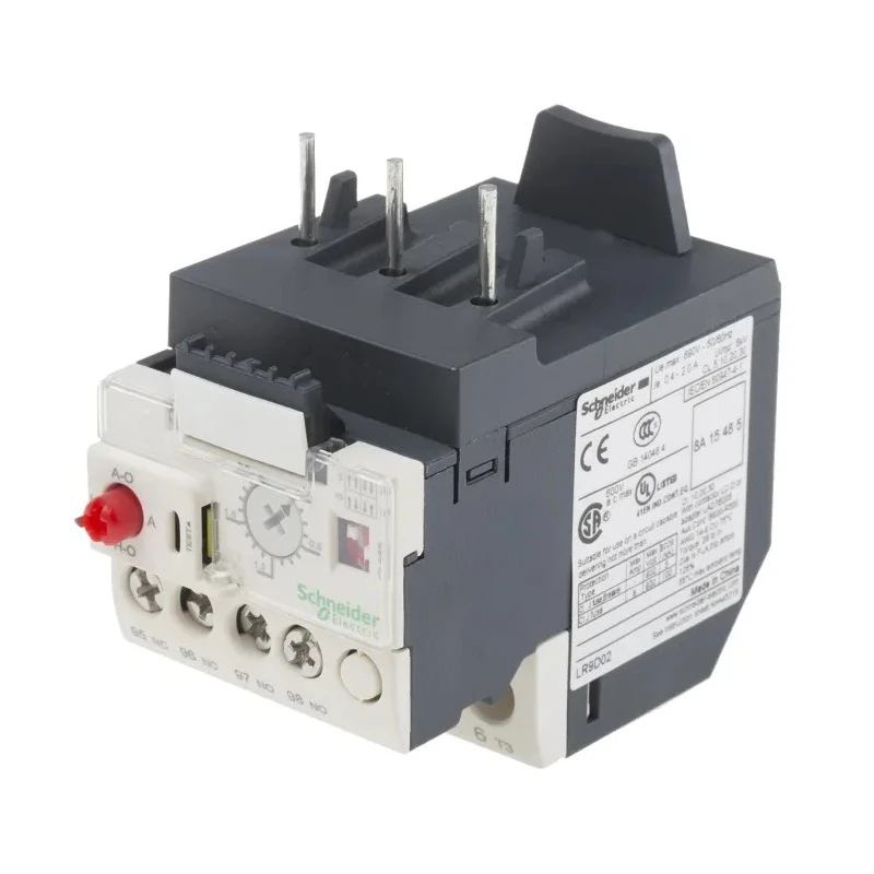 Schneider Electric TeSyS LR Thermal Overload Relay 1 NO/1 NC, 0.4A, 2 A Contact Rating, 300 mW, 690V LR9D02