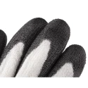 Ansell HyFlex 11-735 White Nylon Cut Resistant Work Gloves Size 10 Polyurethane Coating 11735100