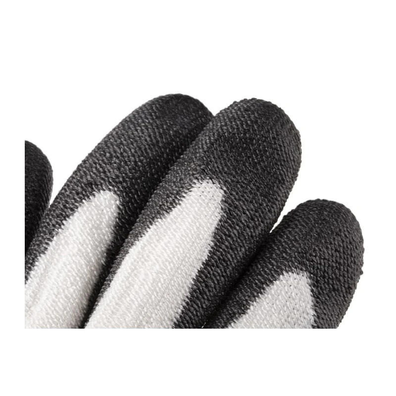 Ansell HyFlex 11-735 White Nylon Cut Resistant Work Gloves Size 10 Polyurethane Coating 11735100