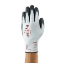 Ansell HyFlex 11-735 White Nylon Cut Resistant Work Gloves Size 10 Polyurethane Coating 11735100