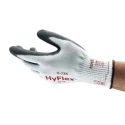Ansell HyFlex 11-735 White Nylon Cut Resistant Work Gloves Size 10 Polyurethane Coating 11735100