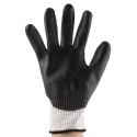 Ansell HyFlex 11-735 White Nylon Cut Resistant Work Gloves Size 10 Polyurethane Coating 11735100