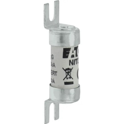 Eaton 20A British Standard Fuse A1 550V AC High Rupture Capacity Offset Bolted Tag Mounting NITD20M25