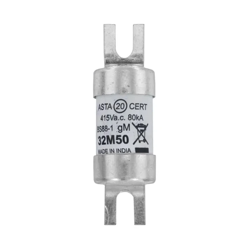 Eaton 32A British Standard Fuse A1 415V High Rupture Capacity 42.5 mm Fixing Centres NITD32M50