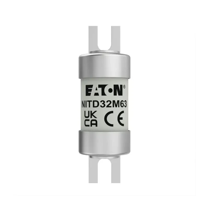 Eaton 32A British Standard Fuse A1 415V High Rupture Capacity 57mm Length NITD32M63