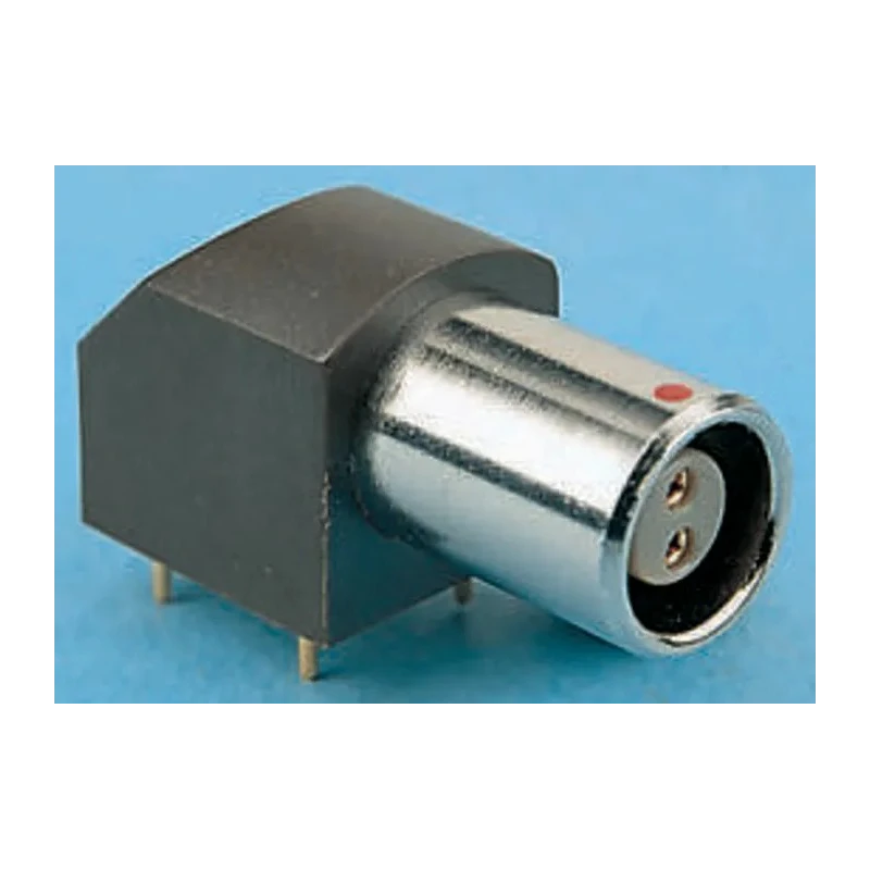 LEMO Circular Connector, 2 Contacts, Panel Mount, 12.6 mm Socket Female, IP50, 1B Series EPG.1B.302.HLN