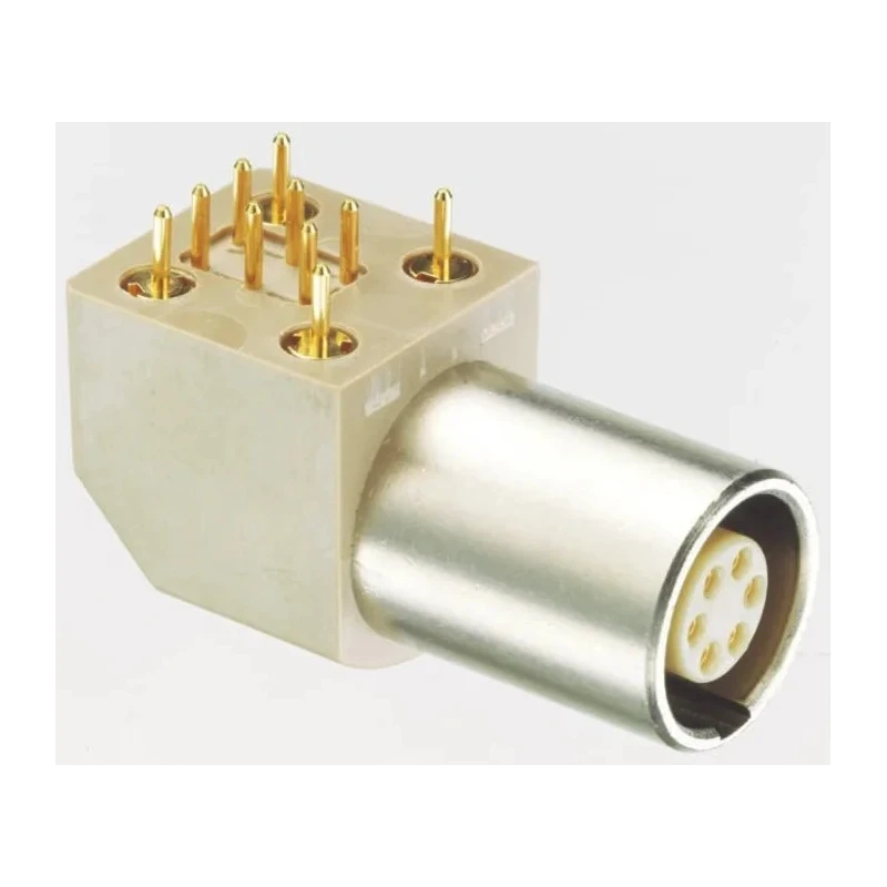 LEMO Circular Connector, 6 Contacts, Panel Mount Socket, Female, 12.6 mm Connector Size, IP50 Protection, 1B EPG.1B.306.HLN