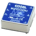 Cosel DC/DC Converter, 5V DC Output, 3 A, 24V DC Input, 15 W, PCB Mount, 6-Pin DIP MGFS152405-R