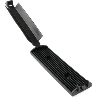 HellermannTyton Black Nylon Cable Clip, Maximum Bundle Diameter 50 mm, Clamp Fixing, 56.5 mm 151-03680 FKH50APT-I-PA66HIR-BK