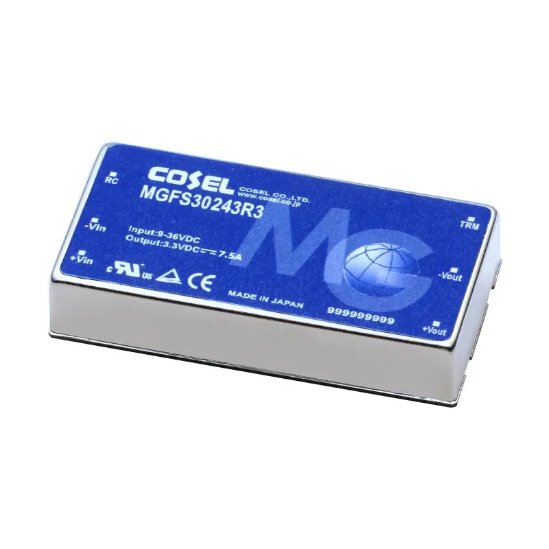 Cosel DC/DC Converter 5V DC 6A Input 18-24V DC 30W PCB Mount 6-Pin DIP MGS302405-R