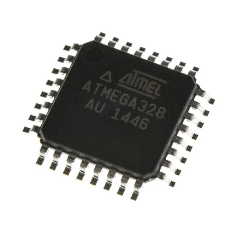 Microchip 8 bit AVR ATmega Microcontroller 20 MHz 32kB FLASH 32-Pin TQFP ATMEGA328-AU