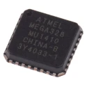 Microchip 8 bit AVR ATmega Microcontroller 20 MHz 32kB FLASH 32-Pin VQFN ATMEGA328-MU