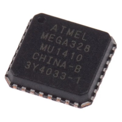 Microchip 8 bit AVR ATmega Microcontroller 20 MHz 32kB FLASH 32-Pin VQFN ATMEGA328-MU