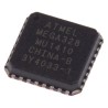 Microchip 8 bit AVR ATmega Microcontroller 20 MHz 32kB FLASH 32-Pin VQFN ATMEGA328-MU