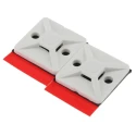 HellermannTyton White Cable Tie Mount 4.4 mm Width x 19 mm Length x 19 mm Width, Polyamide 66 151-02978 MBT3APT-A-N66-WH