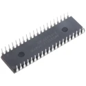 Microchip 8 bit AVR ATmega Microcontroller, 20 MHz, 64kB FLASH, 40-Pin PDIP ATMEGA644A-PU