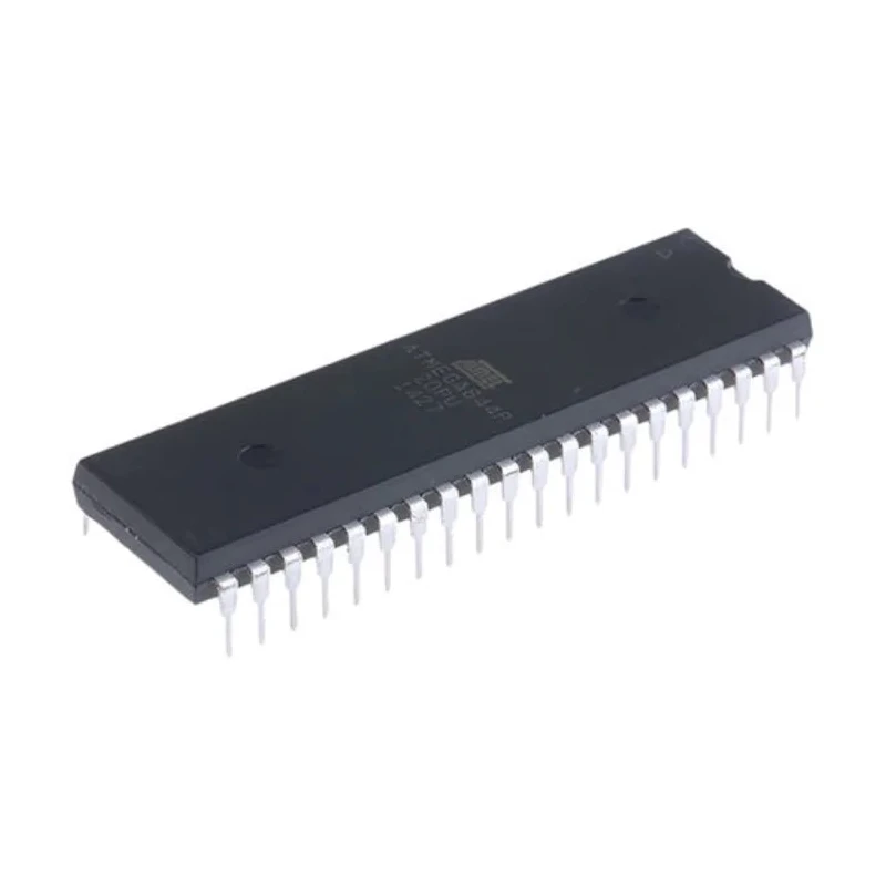 Microchip 8-bit AVR ATmega Microcontroller 20 MHz 64kB FLASH 40-Pin PDIP ATMEGA644P-20PU