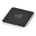 Microchip 8 bit AVR ATmega Microcontroller 16 MHz 64kB FLASH 64-Pin TQFP ATMEGA64A-AU