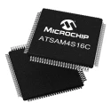Microchip 32 bit ARM Cortex M4 SAM4S Microcontroller 120 MHz 1.024MB FLASH 100-Pin LQFP ATSAM4S16CA-AU