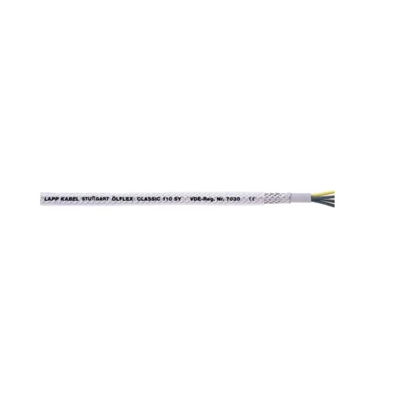 Lapp SY Control Cable 5 Cores 16 AWG Unscreened 50 m Transparent Polyvinyl Chloride Sheath 1125305